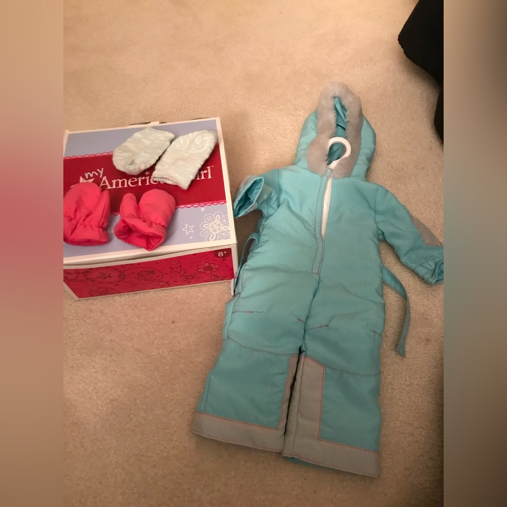 American girl ski set.